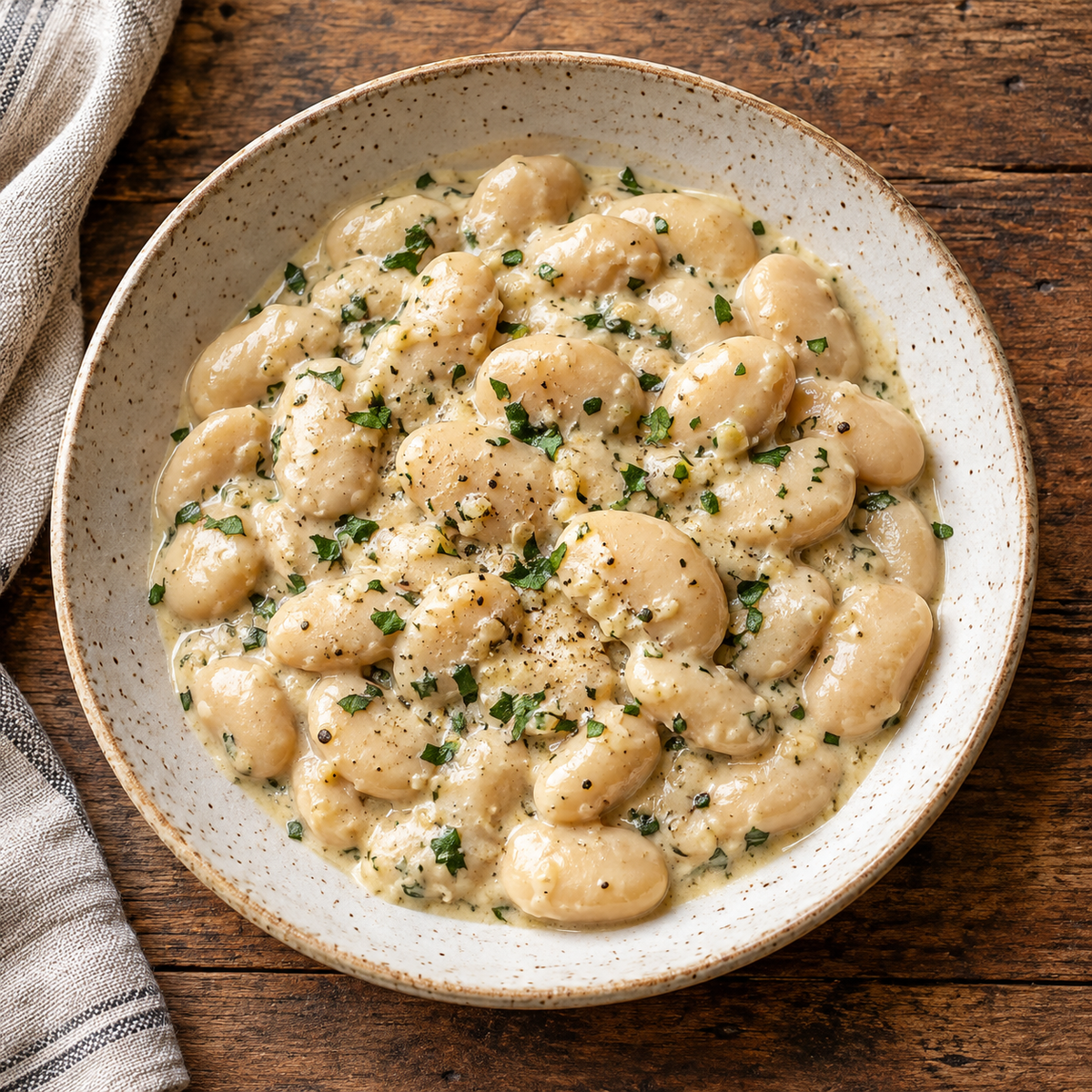 Butter Bean Alfredo - WF