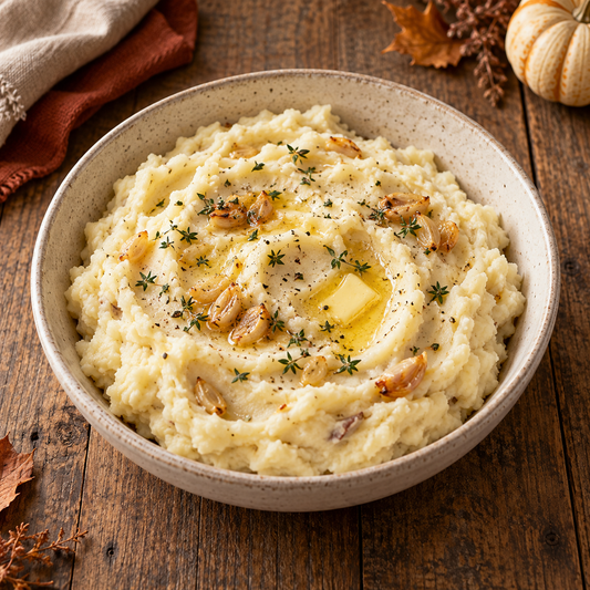 Roast Garlic Mashed Potatoes - WF