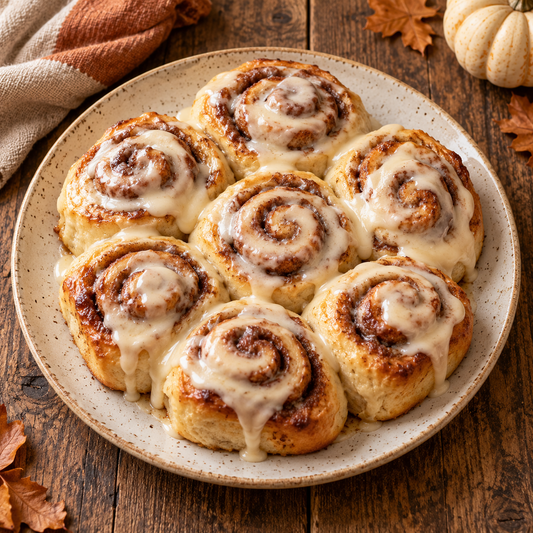 The Baker's Rack Cinnamon Rolls