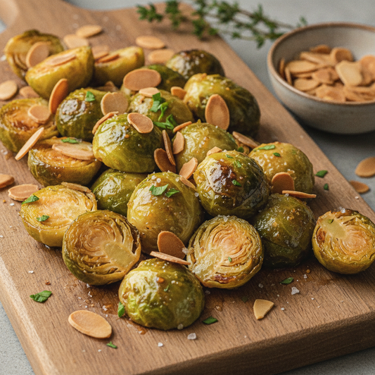 Almond Brussels Sprouts - WF, DF, N