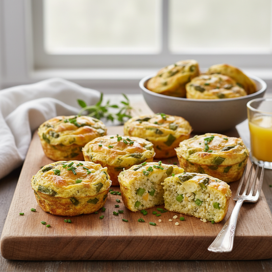 Asparagus Quinoa Egg Bites - WF