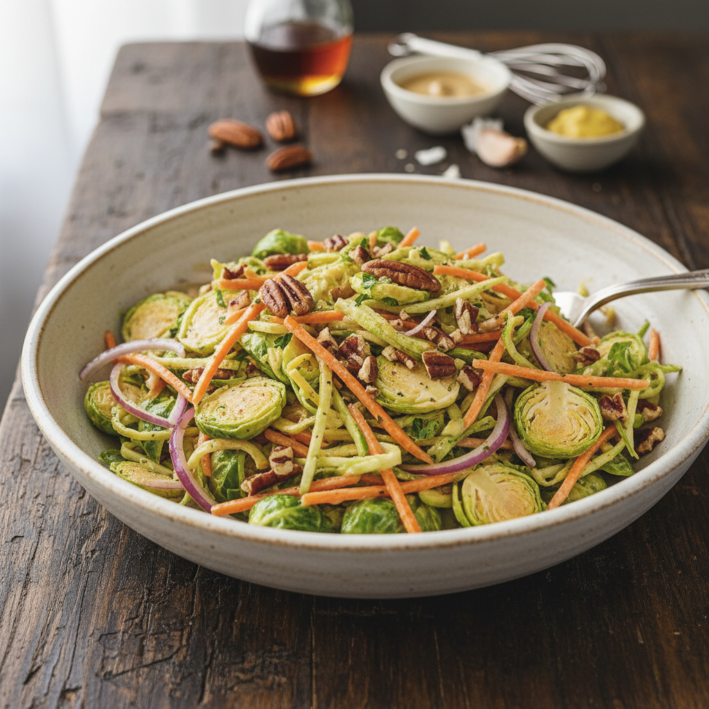 Brussels Sprout Slaw - WF, DF