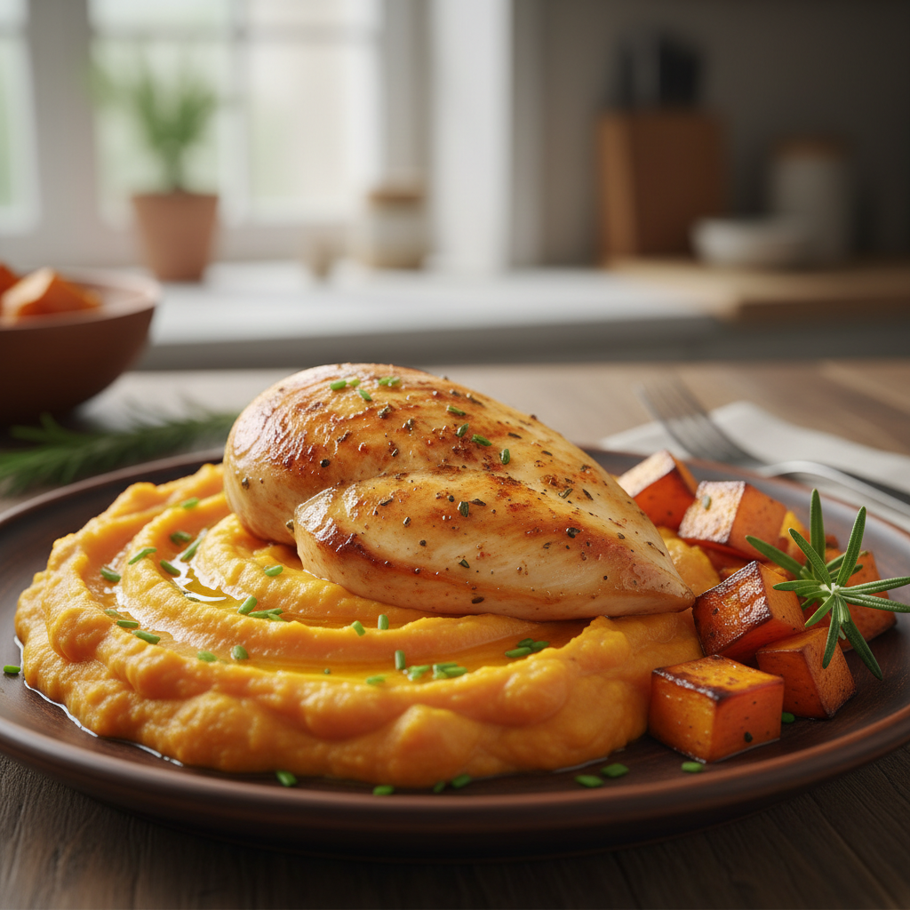 Chicken & Sweet Potato Mash - WF