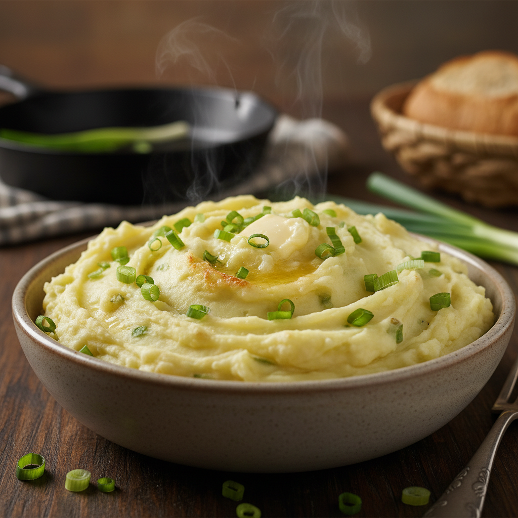 Creamy Scallion Mashed Potatoes - WF