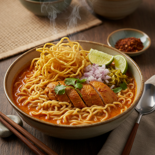 Khao Soi Noodles (coconut red curry) WF, DF