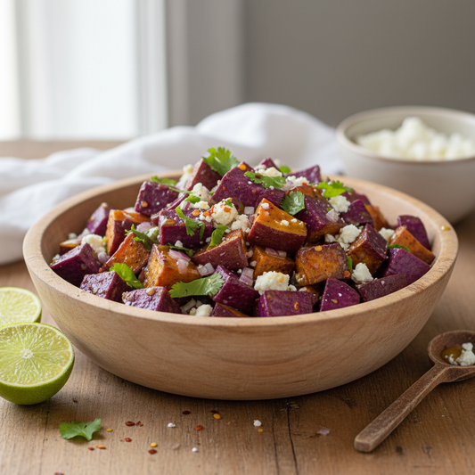 Purple Sweet Potato Salad WF, DF