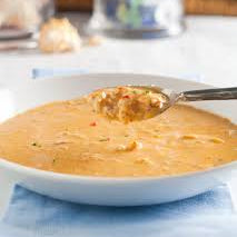 She Crab Soup with Greek Salad WF