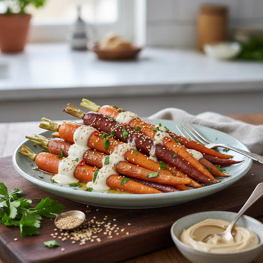Tahini Carrots - WF, DF