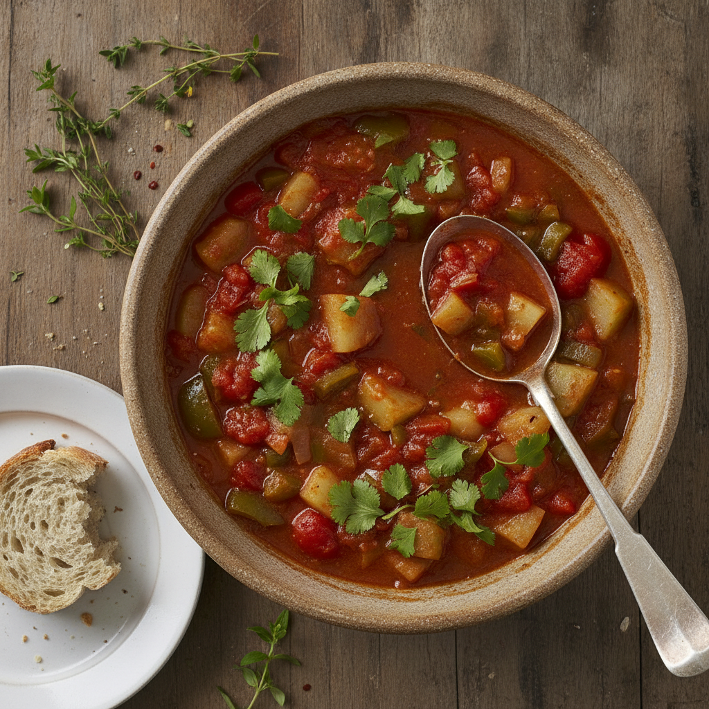 Tomato & Chayote Stew - WF, DF
